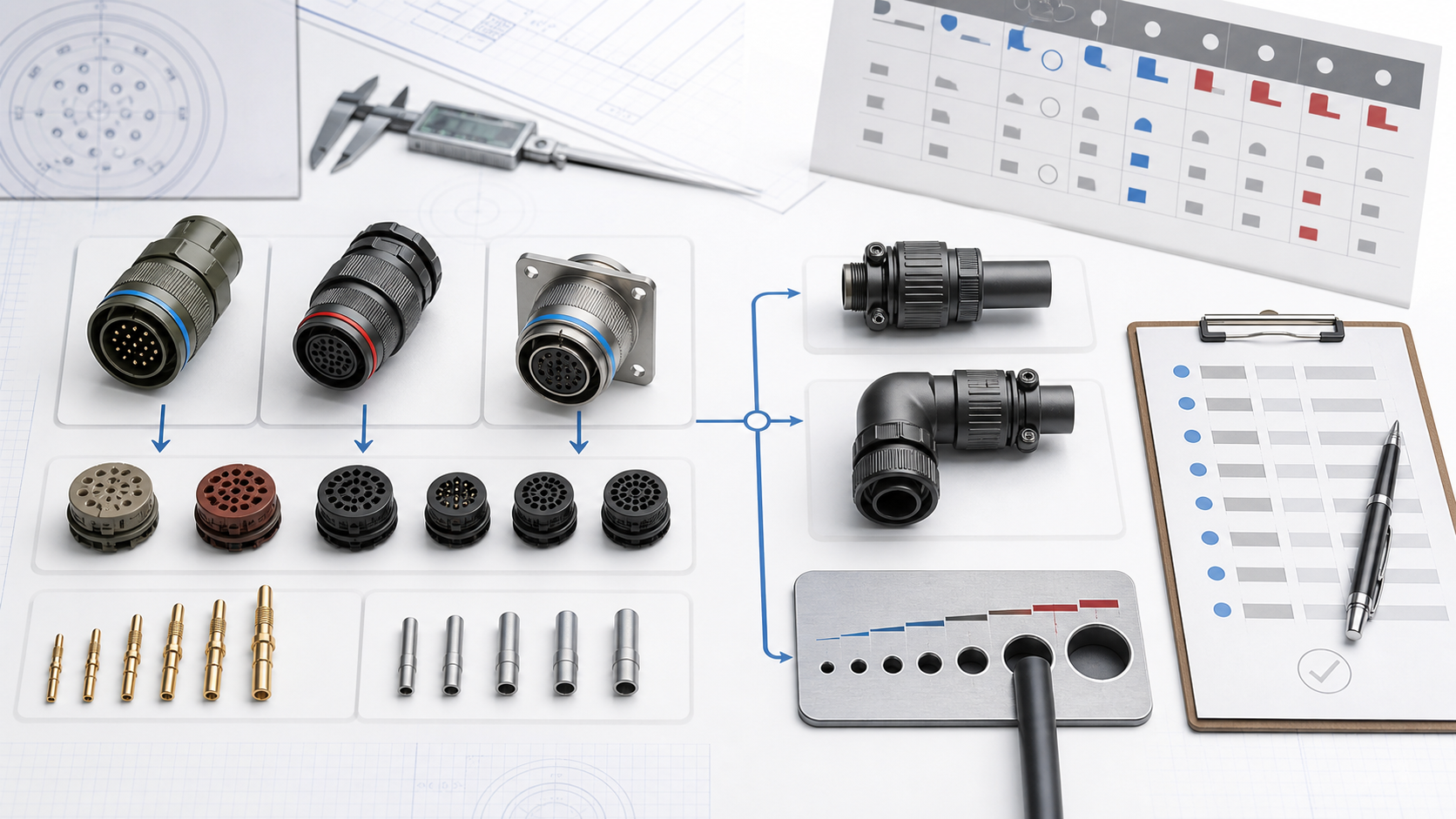 How to Cross-Reference D38999 Connectors and M85049 Backshells Safely