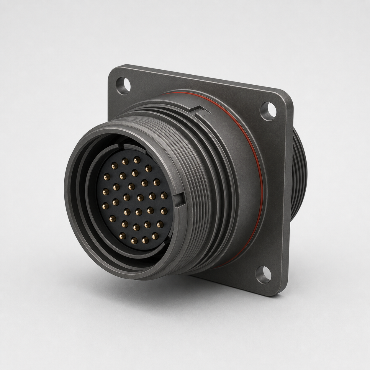 MIL-DTL-38999 Series III Wall-Mount Receptacle Sourcing Option