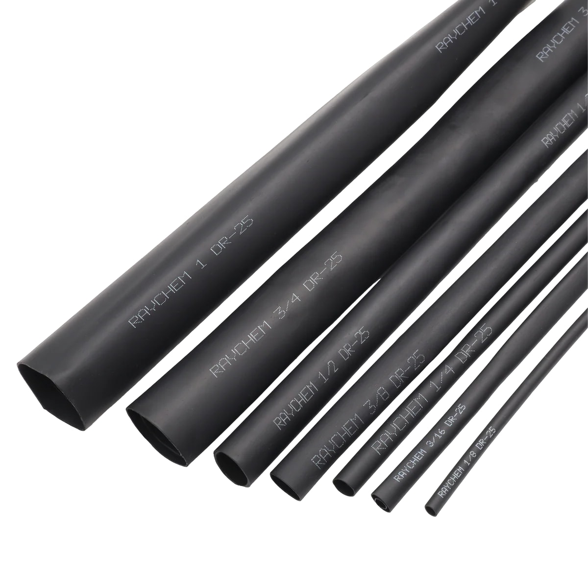 DR-25 Equivalent Fluid-Resistant Heat Shrink Tubing