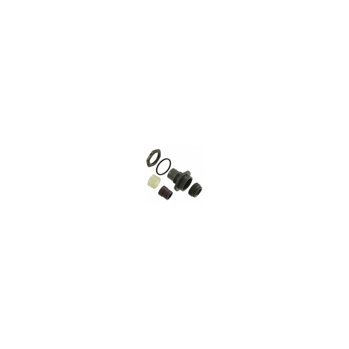 PT07E-10-6S Compatible 6-Socket Jam Nut Receptacle